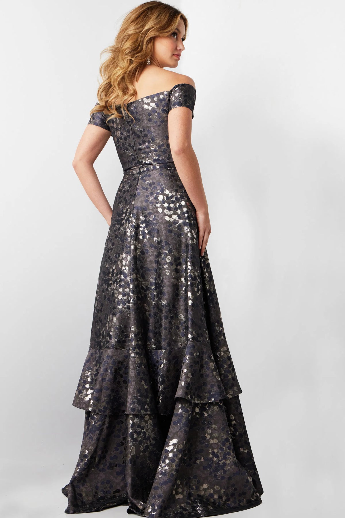 Jovani 26256 - High Low A-Line Evening Gown