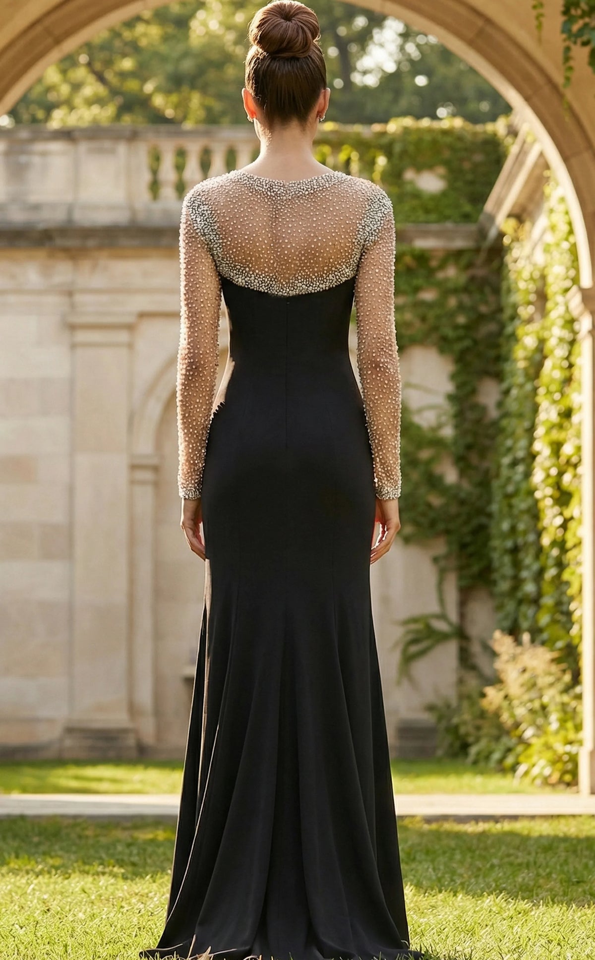Jovani 45090 - Crystal Mesh Bodice Sweetheart Gown