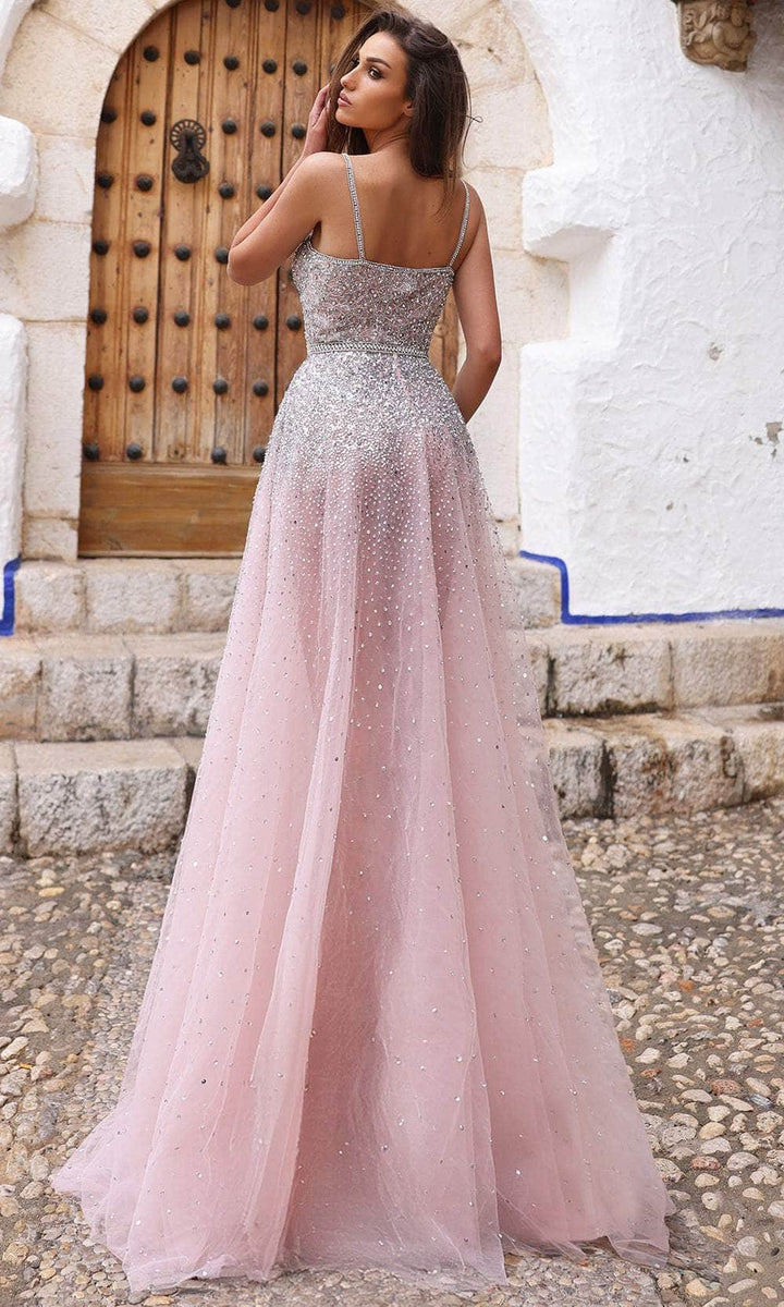 Chic & Holland AR330281 - Embellished A-Line Prom Gown
