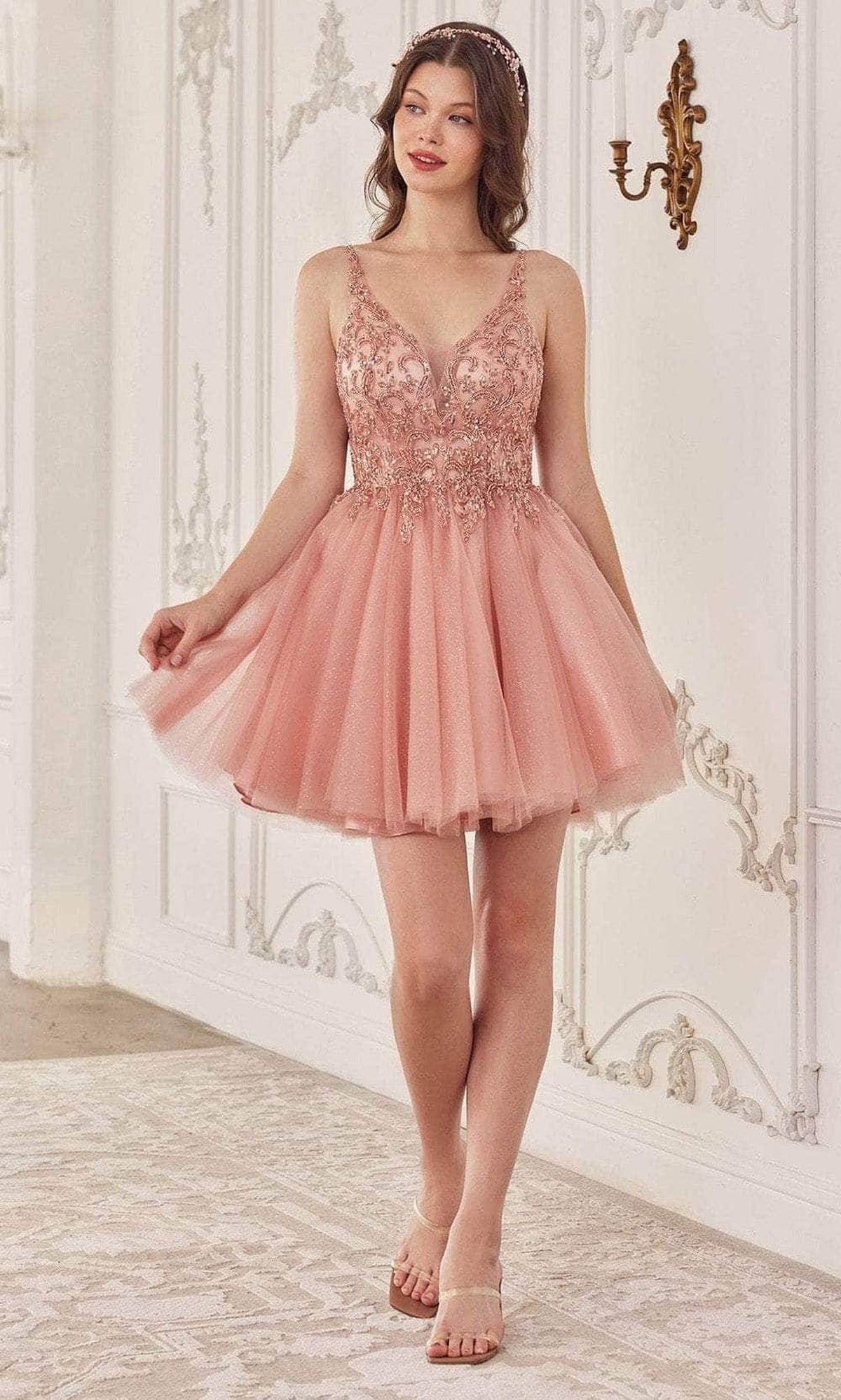 Glitter Cocktail Dress
