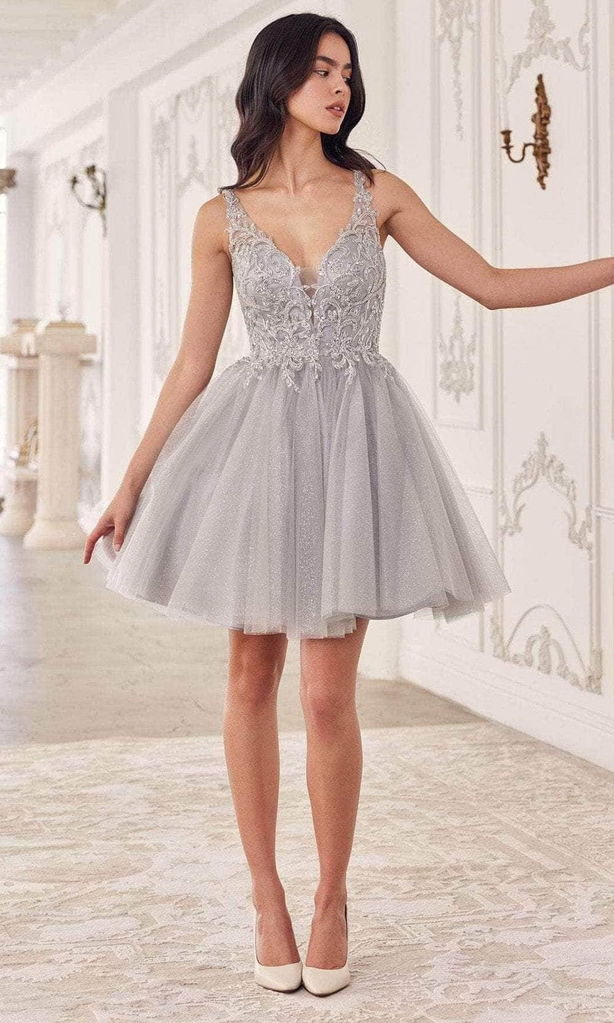 Glitter Cocktail Dress