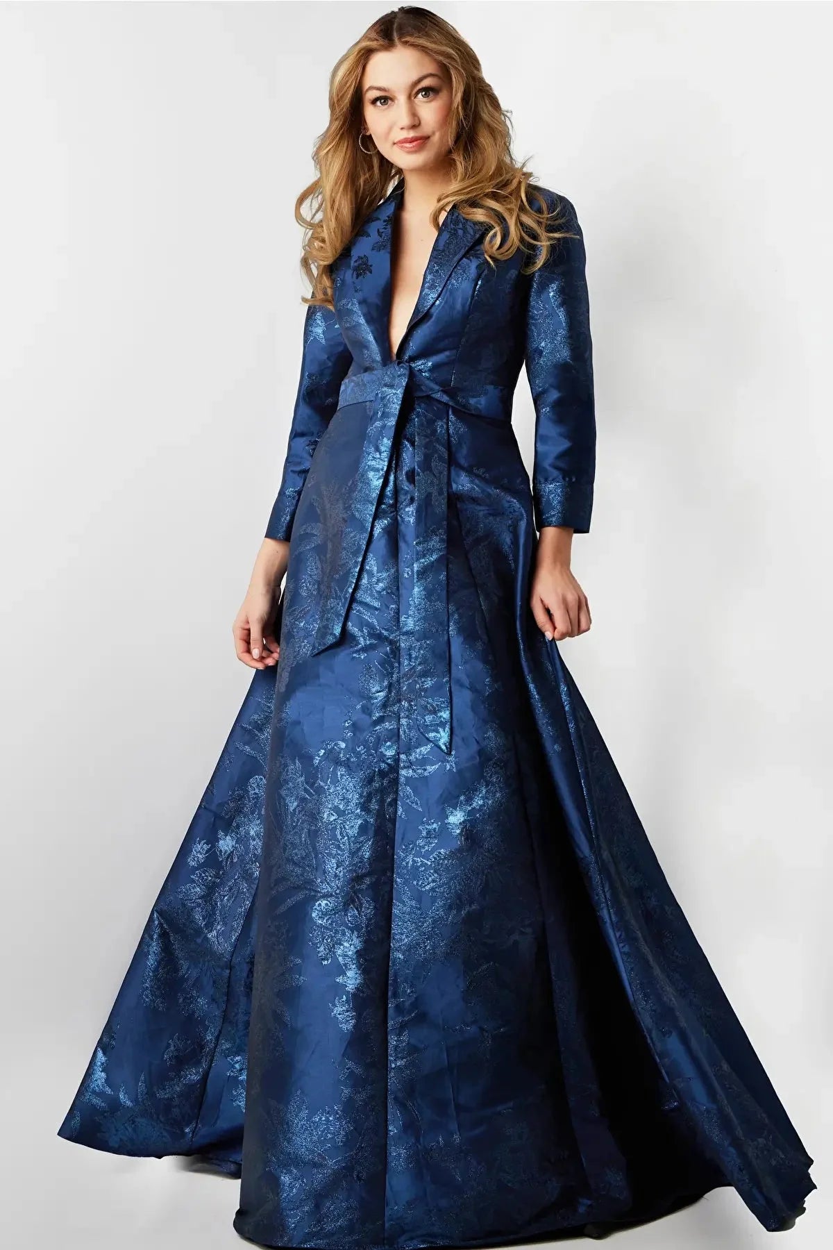 Jovani 23178 - Floral Printed A-Line Evening Dress