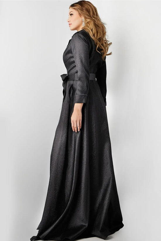 Jovani 23179 - Tie Waist Evening Dress