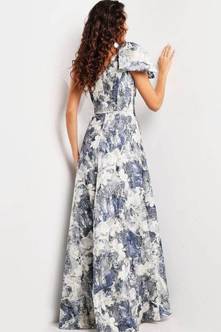 Jovani 25663 - One -Sleeve A-line Dress
