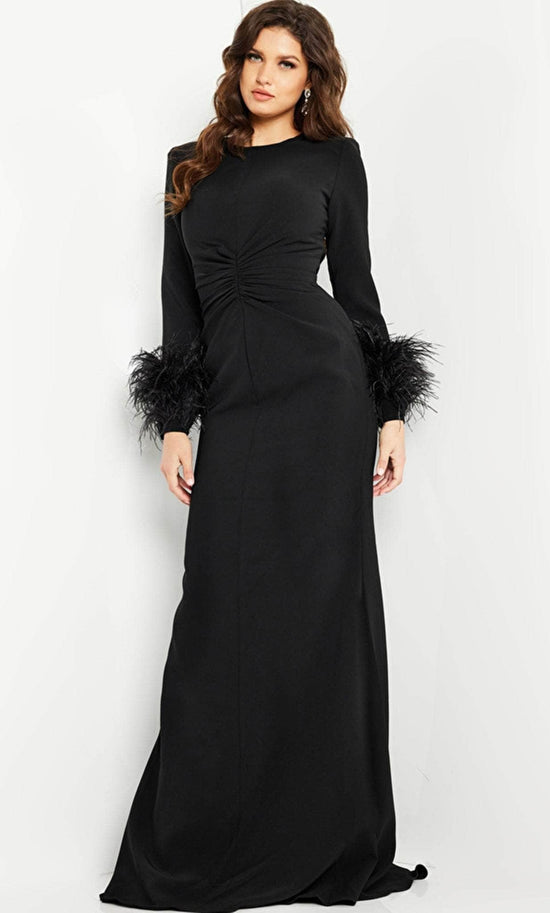 Jovani 25898 - Ruched Back Sheath Mother of the Groom Dress