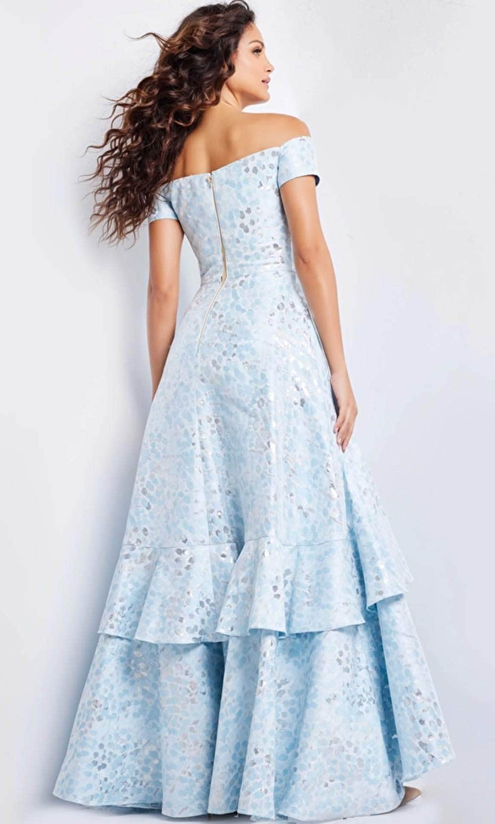 Jovani 26256 - High Low A-Line Evening Gown