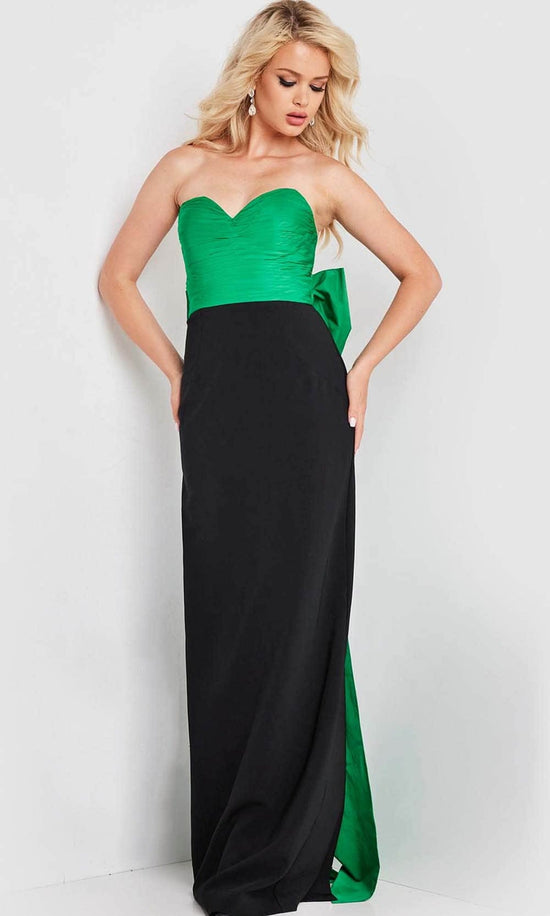 Jovani 36670 - Ruched Strapless Prom Gown
