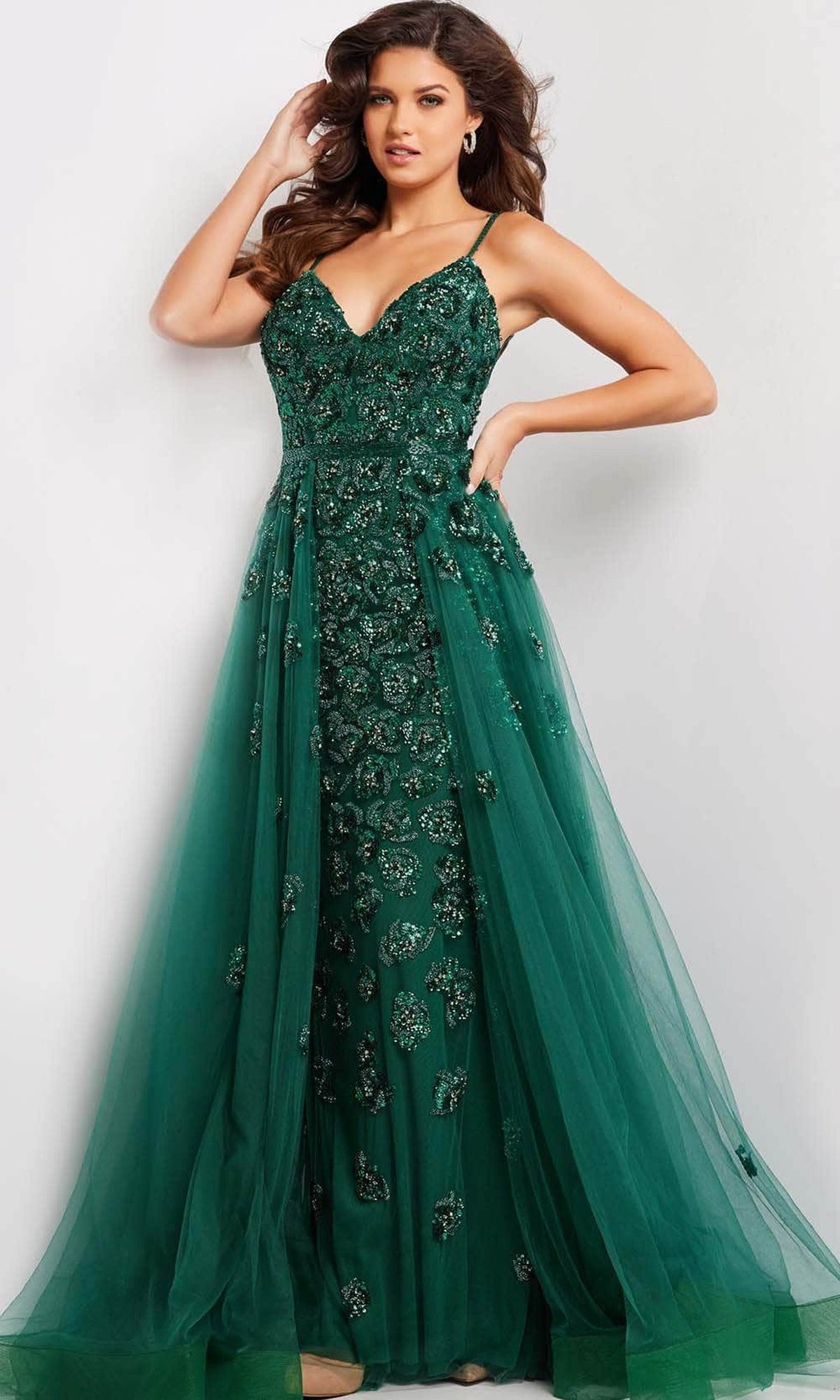 Jovani 39434 - Sequin Embellished Prom Gown