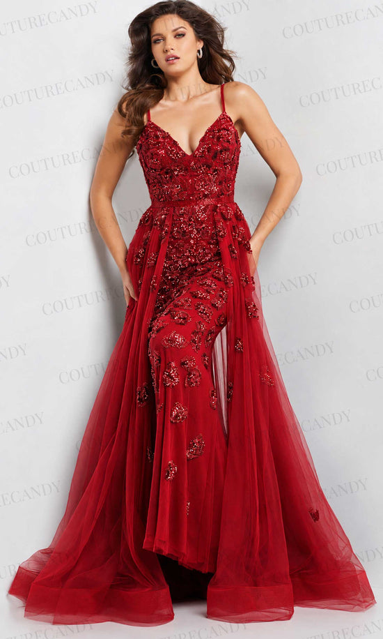Jovani 39434 - Sequin Embellished Prom Gown