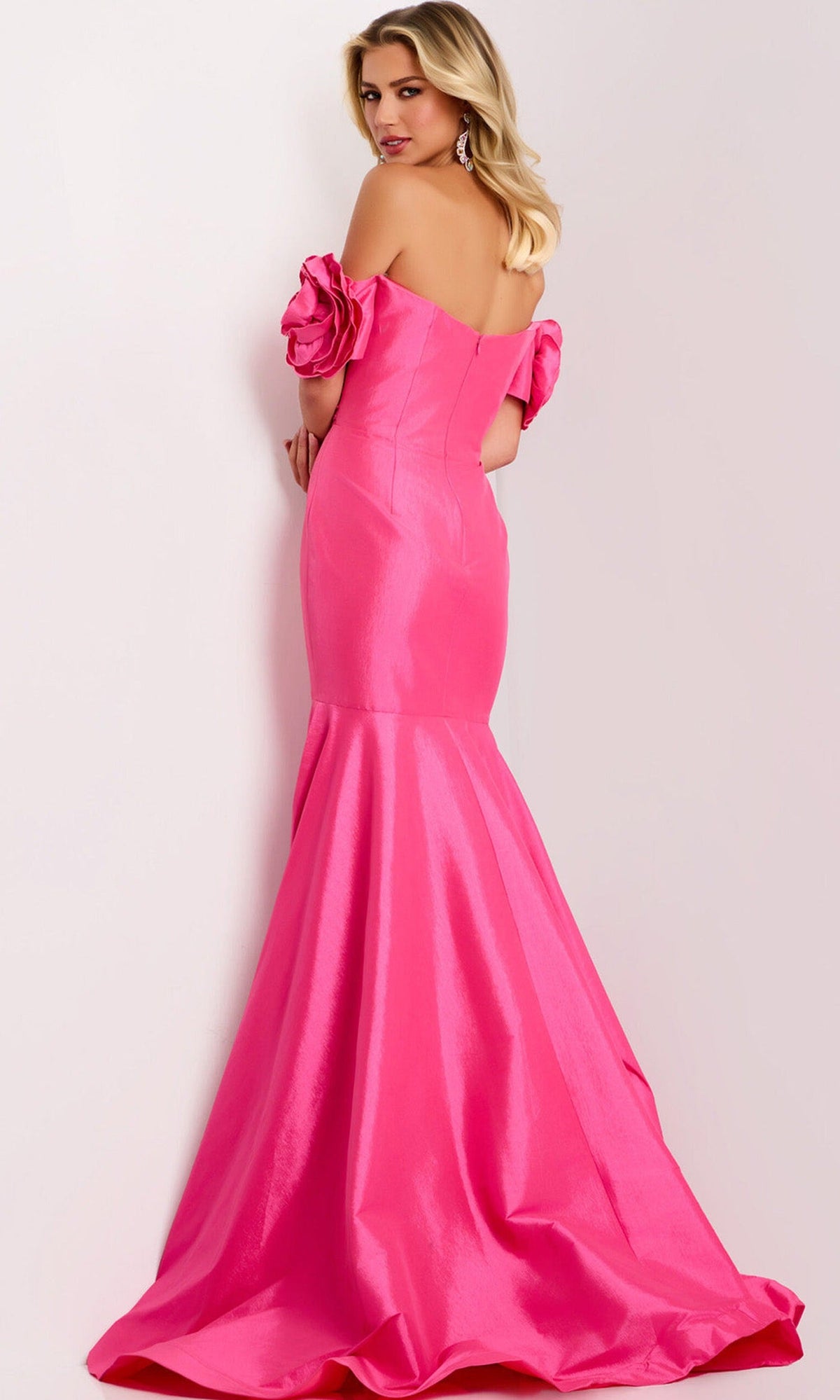 Jovani 43015 - Off Shoulder Mermaid Gown
