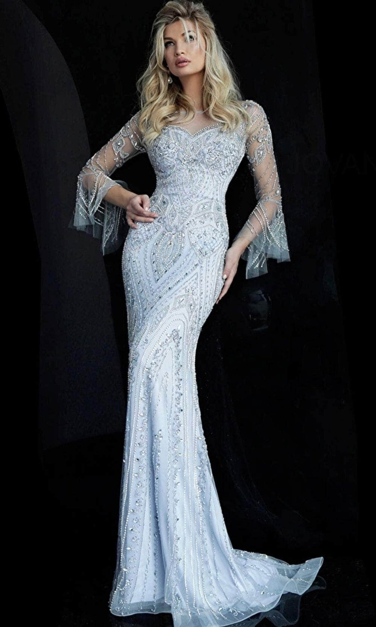 Jovani 60827 - Beaded Mother of the Bride Dress