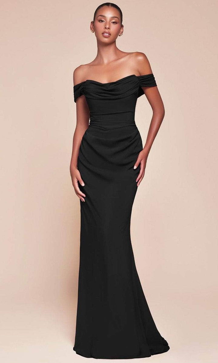 Chiffon Gown with Sash