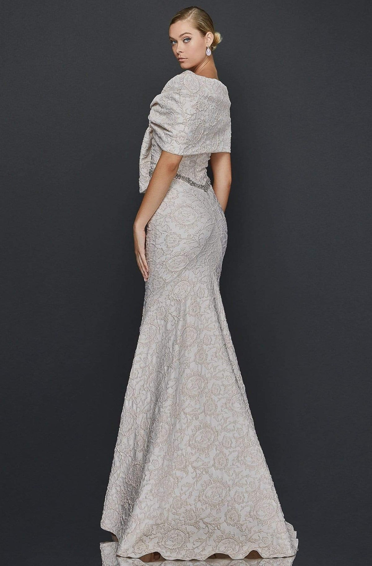 Terani Couture - 1921M0726 Embroidered Trumpet Mother of the Groom Dress