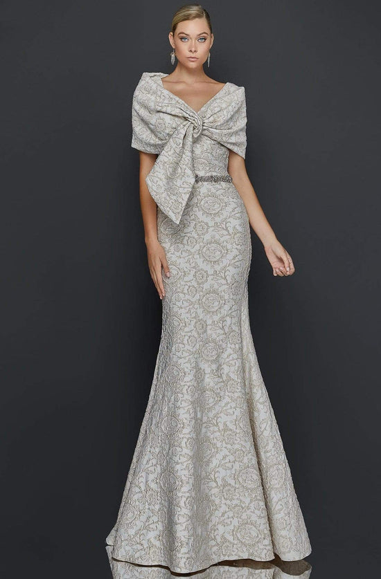 Terani Couture - 1921M0726 Embroidered Trumpet Mother of the Groom Dress