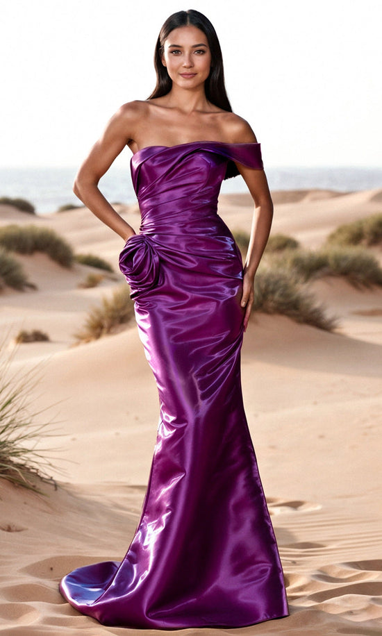 Terani Couture 252E5162 Rosette Dress