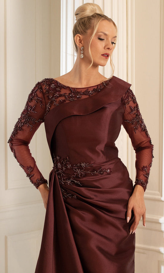 Terani Couture 252M5344 Embroidered Dress